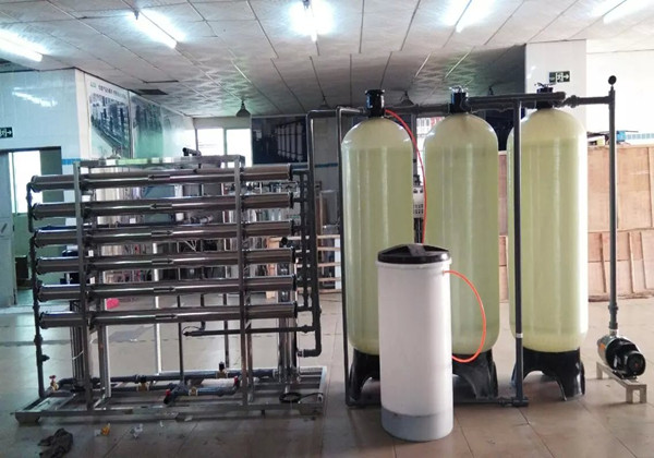反滲透水處理設備,91视频香蕉,10噸的反滲透水處理設備